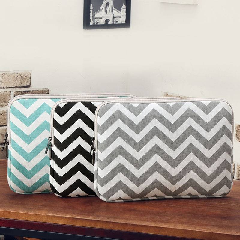 LiSEN LS-525 Wavy Pattern Notebook Liner Bag, Size: 10 inches(Light Green)