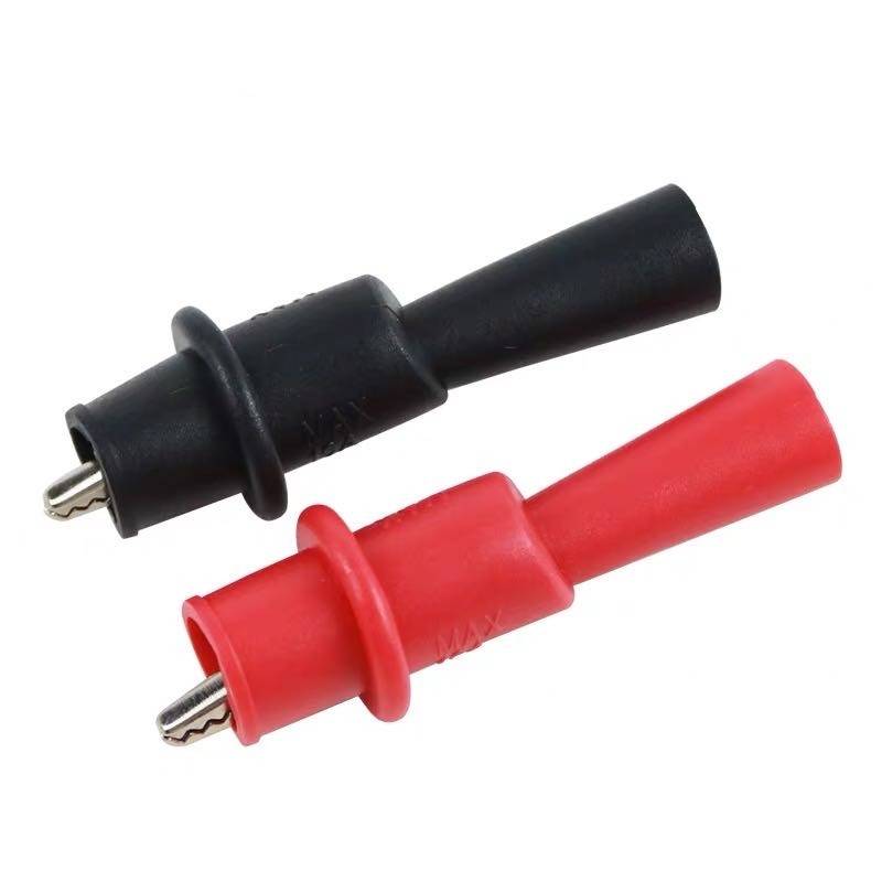 10 Pairs Multimeter Crocodile Clip Capacitor Clip Cover Pen Universal Accessories Connector Test Cli