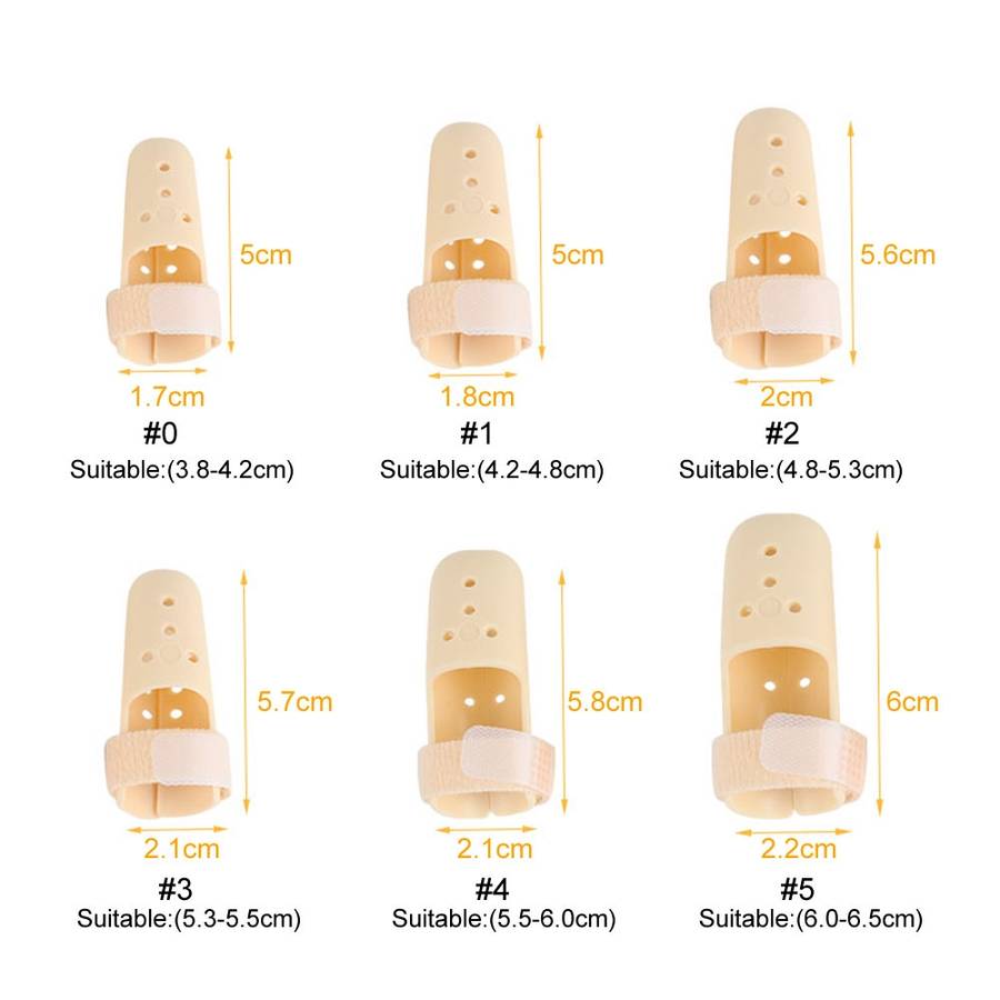 4 PCS Finger Splint Brace Adjustable Finger Support Protector For Fingers Arthritis Joint Finger In