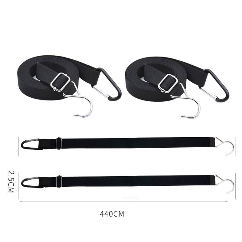 2 PCS / Set Car Jacket Windproof Belt Outer Garment Fixing Rope Anti-Strong Wind Thickening Adjusta
