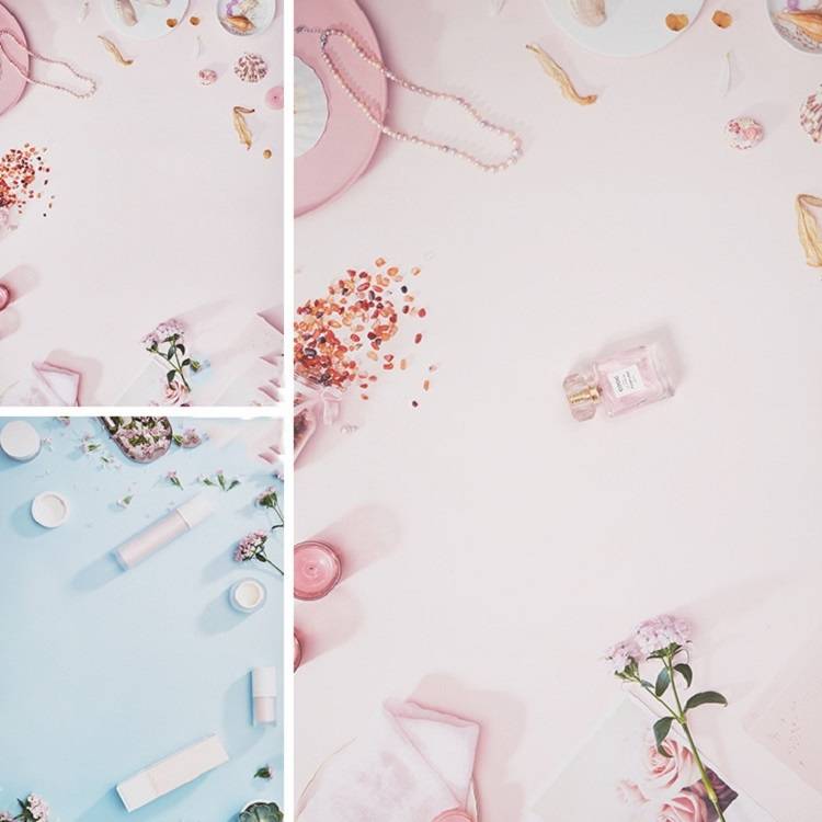 3D Stereo Double-Sided Photography Background Paper(Fresh Bath)
