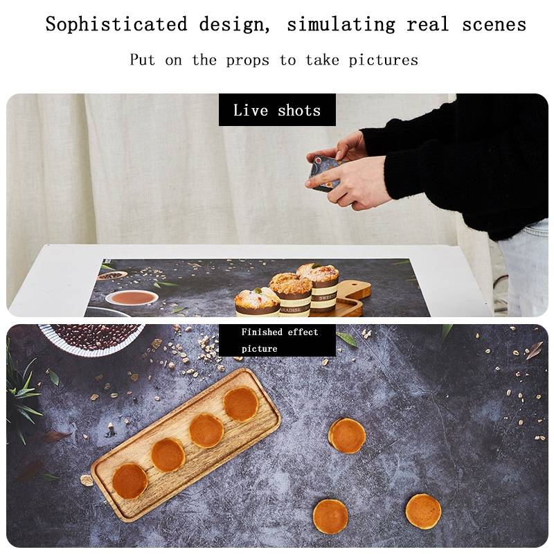3D Stereo Double-Sided Photography Background Paper(Fresh Bath)