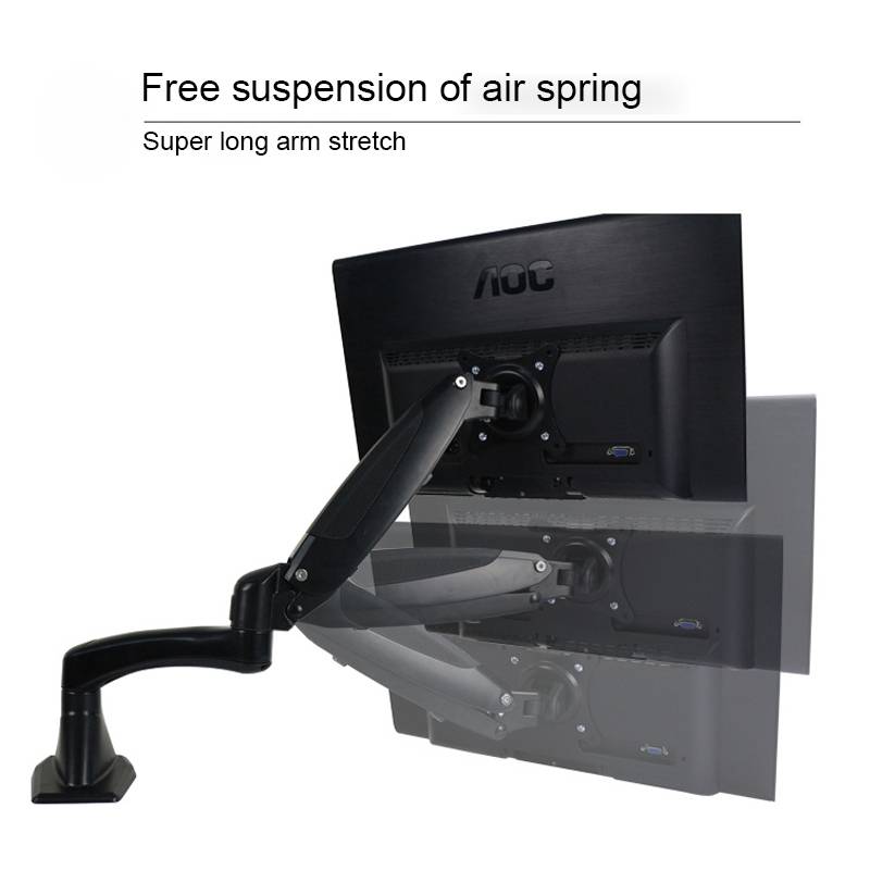 Gibbon Mounts Multifunctional Telescopic Rotating Lifting Monitor Stand, Color: GM112FC Clip Table