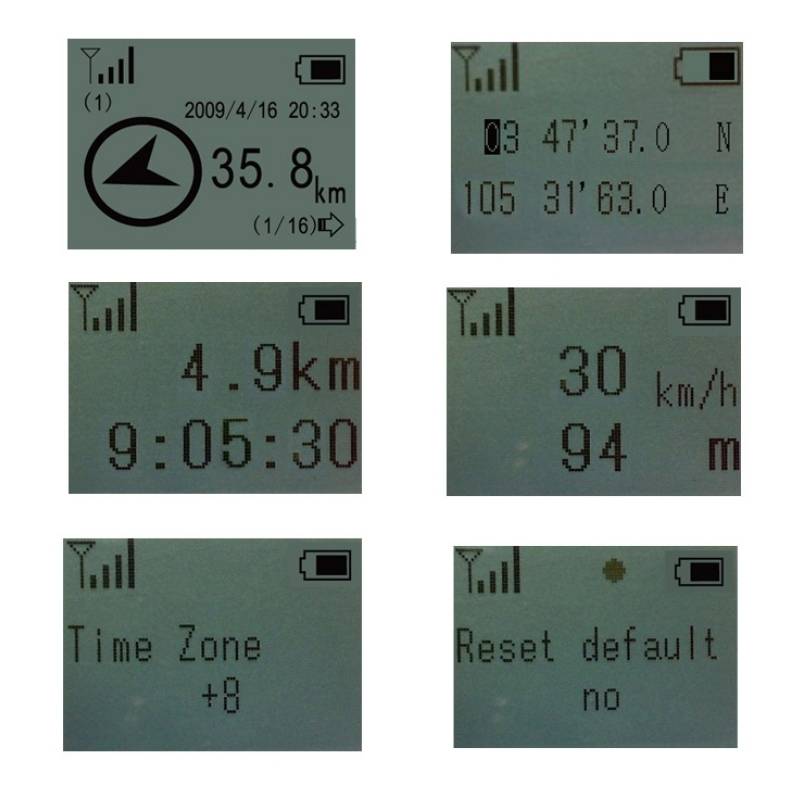 KH-12 Mini GPS Locator Outdoor Climbing Compass(65x52x21mm)