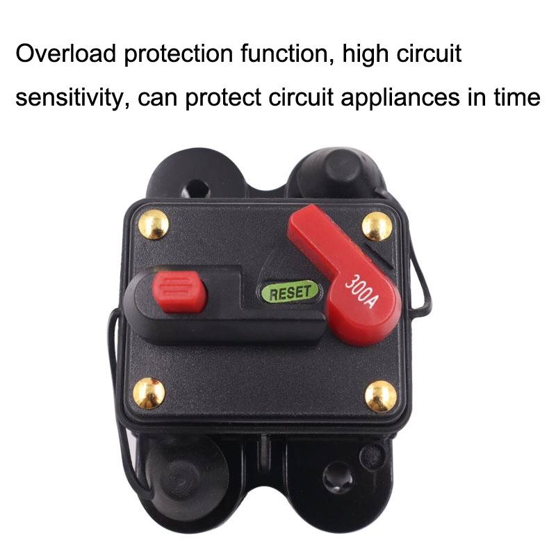 CB2 Car RV Yacht Audio Modification Automatic Circuit Breaker Switch, Specification: 50A