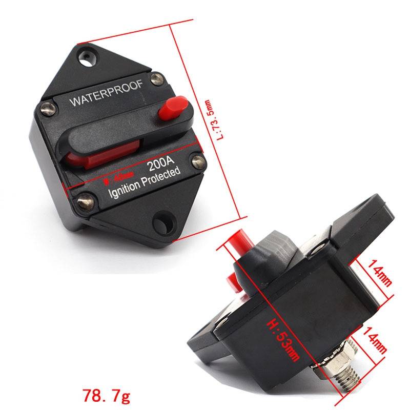 CB10 Car Audio Modified Automatic Circuit Breakerion, Specification: 30A