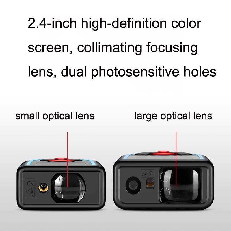SNDWAY Outdoor Camera Laser Rangefinder, Style: Photography + Dual Power