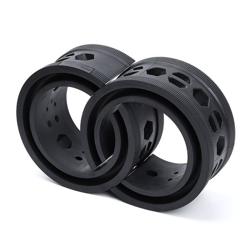 19 Holes Car Universal Buffer Rubber Spring Shock Absorber, Specification: B