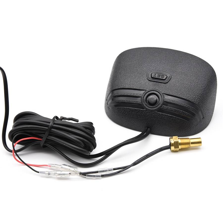 Agricultural Vehicle Car Modification Instrument, Style: Water Temperature (14mm) With Voltage