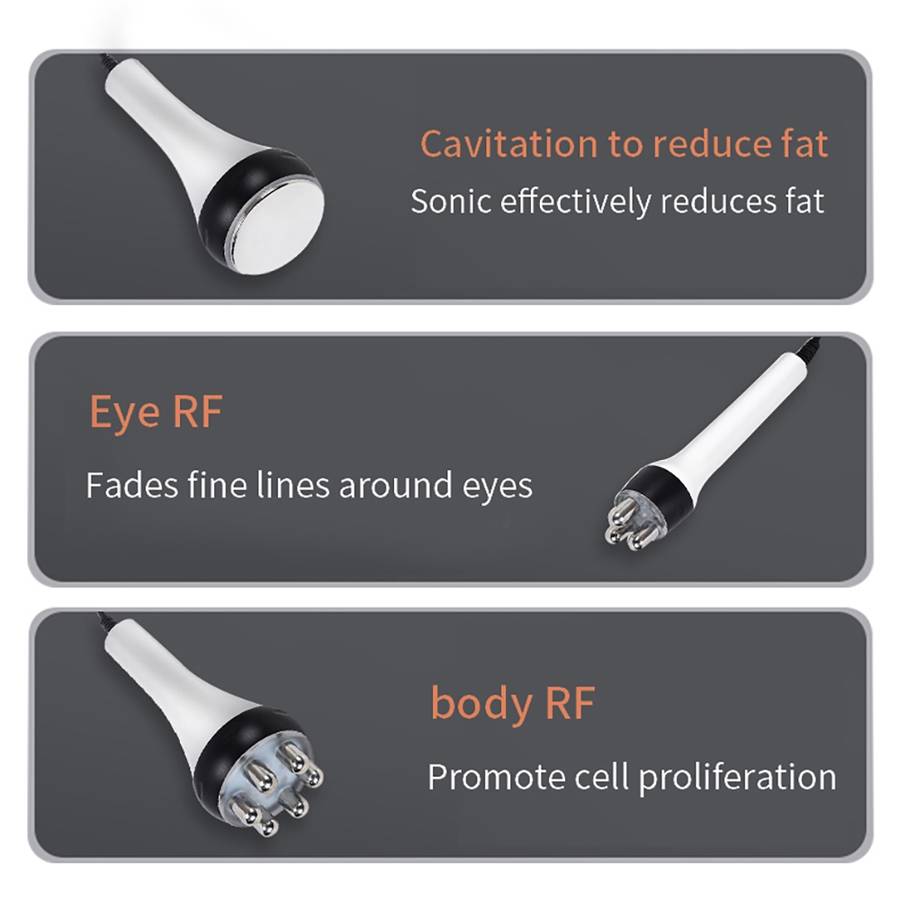 Beemyi 3 In 1 40K Ultrasonic Cavitation Body Slimming Machine RF Beauty Device AU Plug
