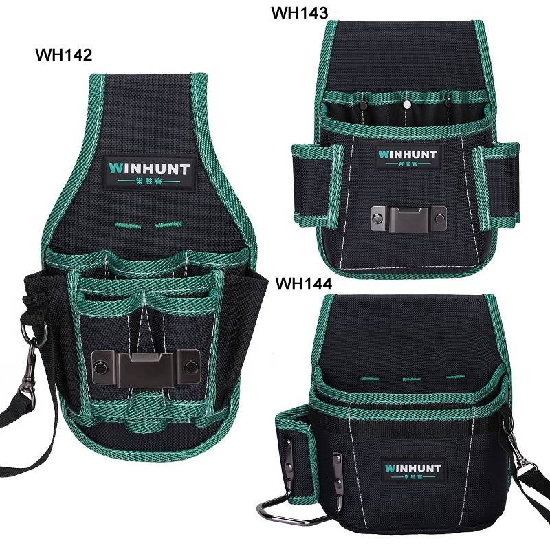 WINHUNT Multifunctional Canvas Electrician Tool Durable Storage Bag, Series: WH144