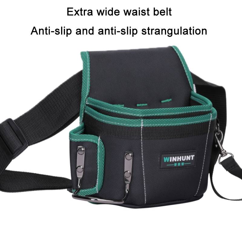 WINHUNT Multifunctional Canvas Electrician Tool Durable Storage Bag, Series: WH144