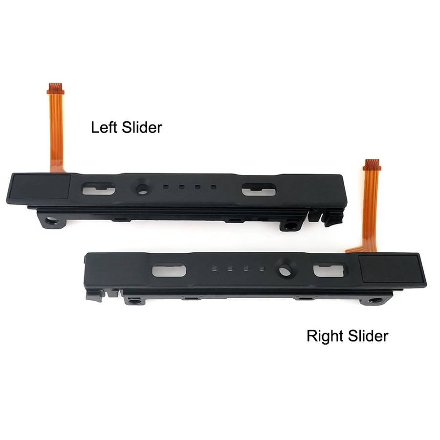 For Nintendo Switch Handle Plastic Slider With Cable, Style: Left+Right Slider