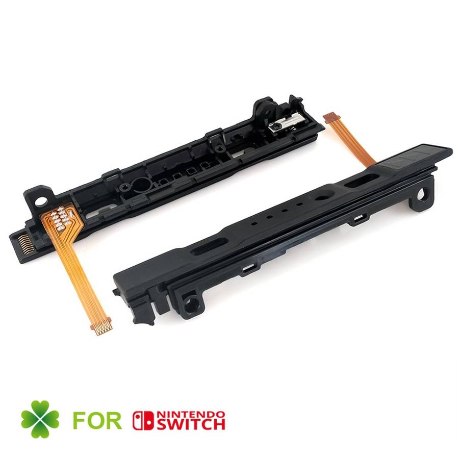 For Nintendo Switch Handle Plastic Slider With Cable, Style: Left+Right Slider