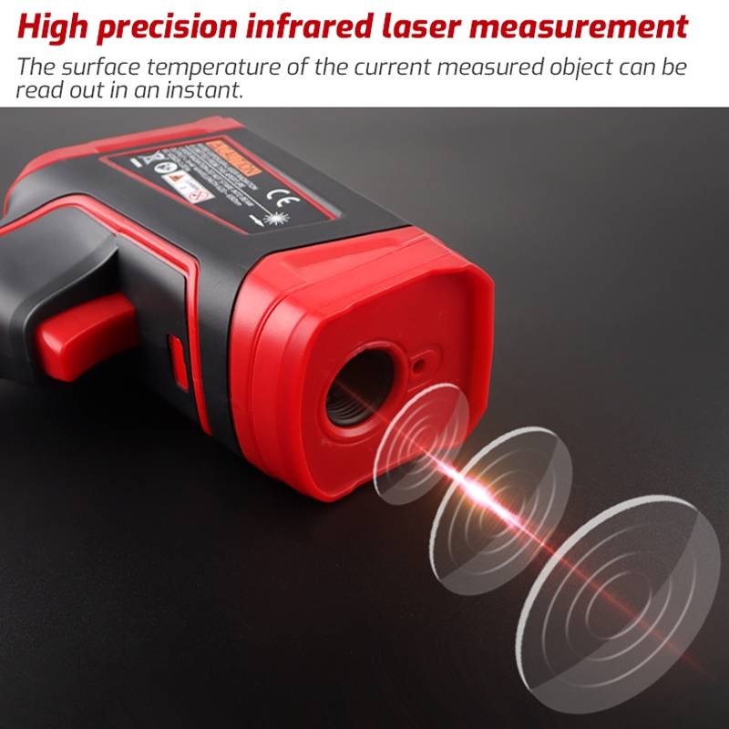 TASI TA603A -32-1080 degrees Celsius Color Screen Infrared Thermometer Industrial Electronic Thermom