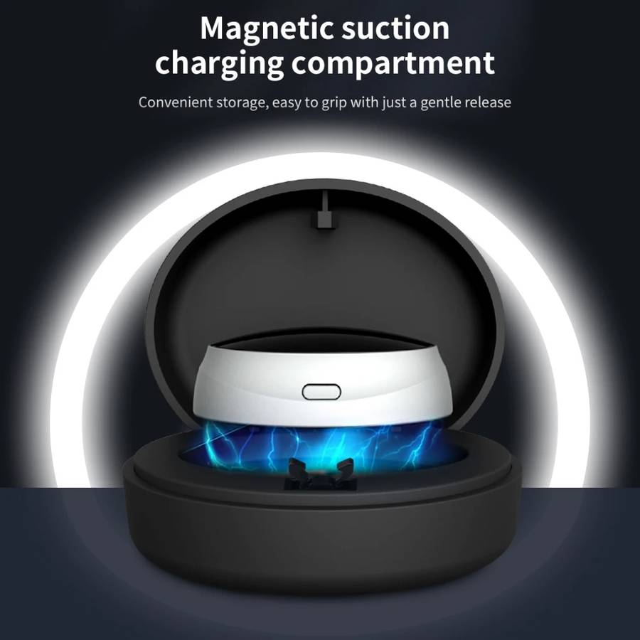 Smart Anti-snoring Device TENS Double Pulse Sound Wave Induction Sleep Snoring Breathing Corrector(B