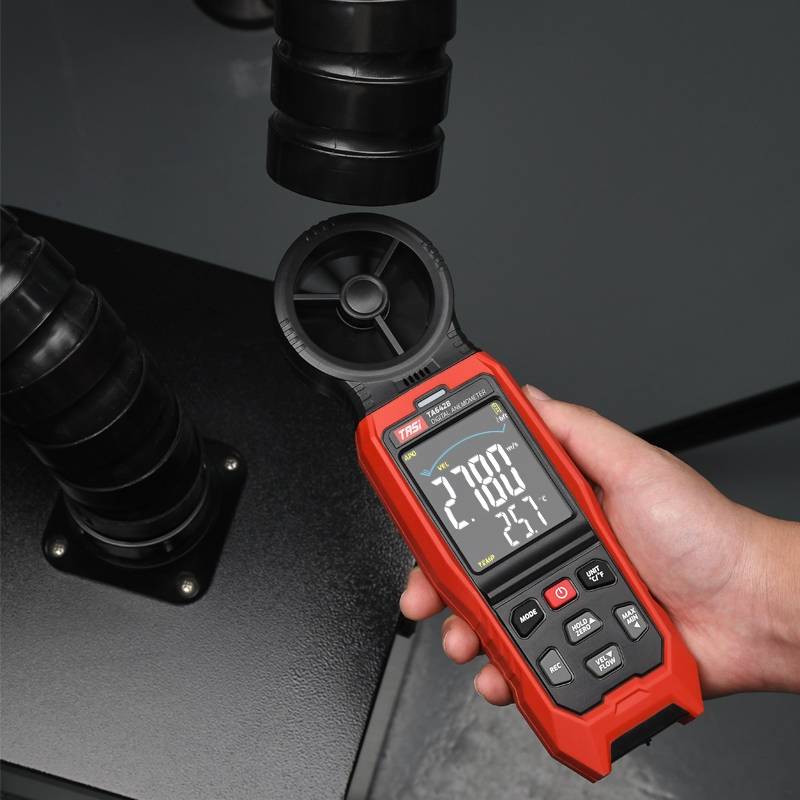 TASI TA642B Portable Digital Wind Speed Meter Air Volume Tester