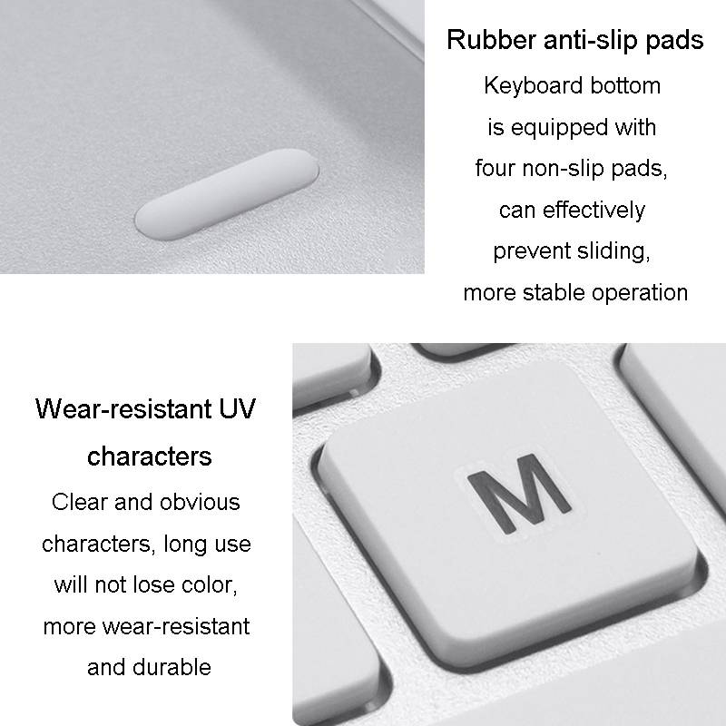 B035 2.4G Wireless Keyboard Scissor Foot Construction Silent Office Laptop External Keyboard, Color: