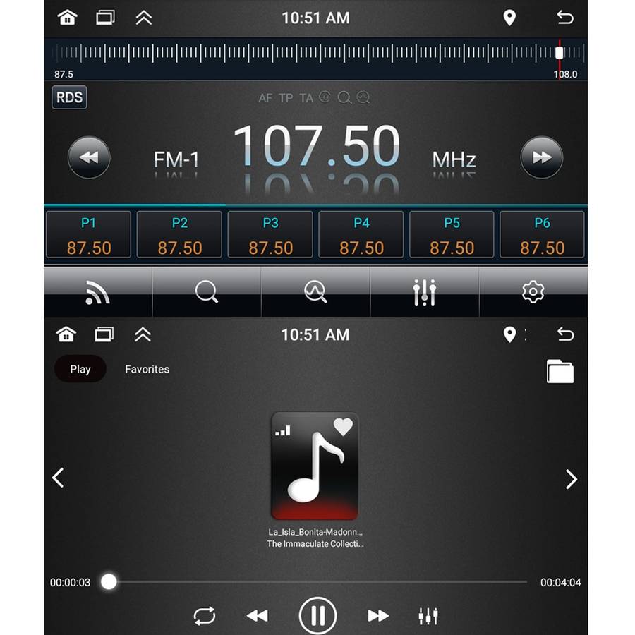 For BYD F3 7 inch Car Android Navigation Bluetooth FM Radio, Memory: 2+64G