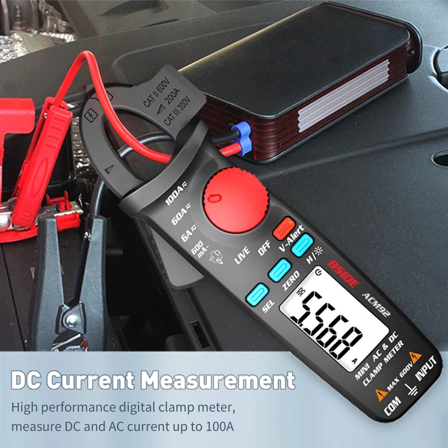 BSIDE ACM92 Digital Clamp Multimeter Current And Voltage Tester