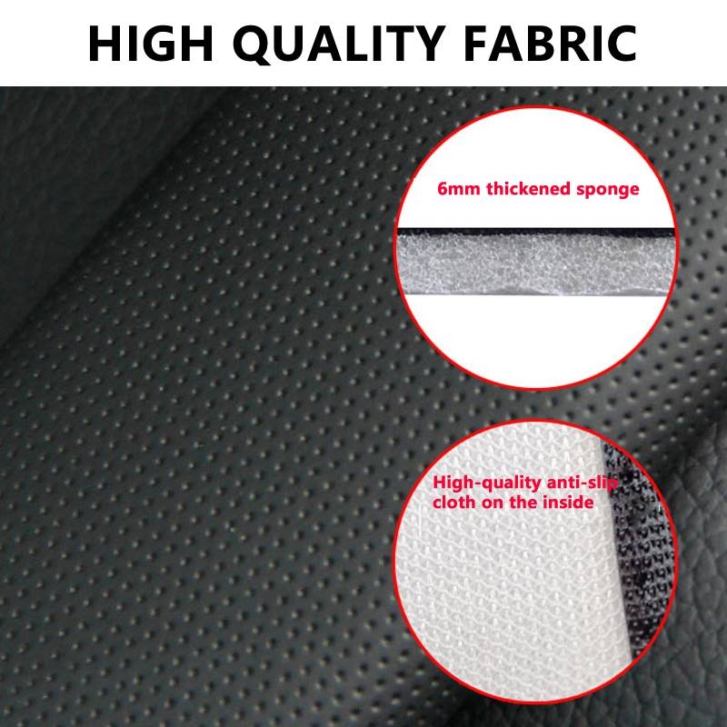 Skin Feeling Car Leather Seat Belt Cover Shoulder Pads 6.5x23cm(Gray)