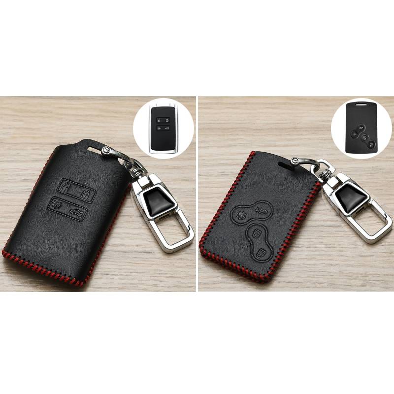 For Renault Car Key Cover Multifunctional Keychain Anti-lost Number Plate(A)