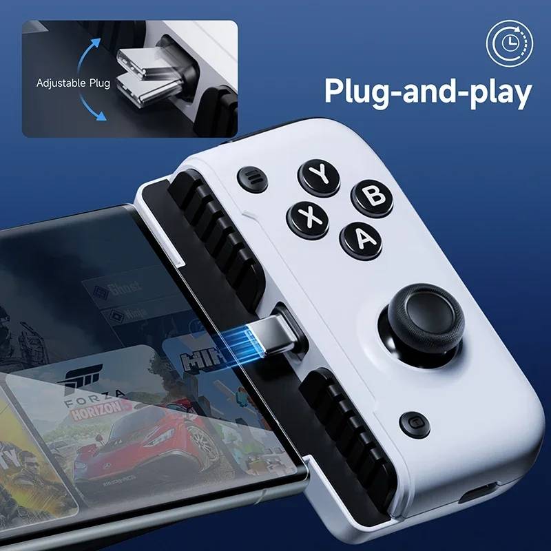 EasySMX M05 Mobile Gaming Controller For Type-C Mobile Phones And IPhone 15 Series With Hall Tr