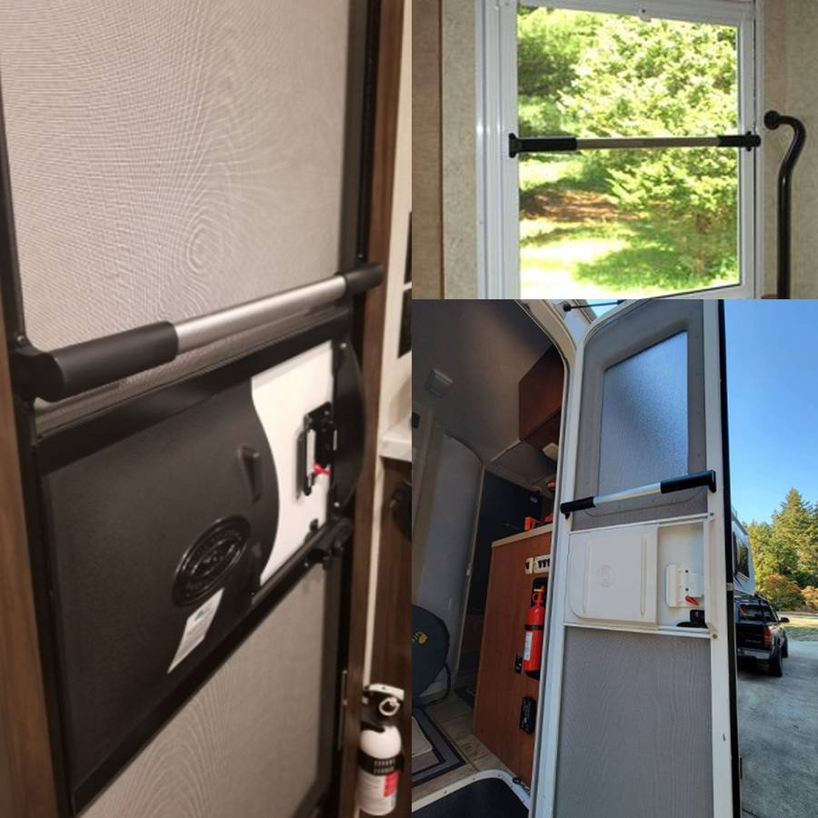 RV Screen Window Crossbar Anti-Slip Door Handle