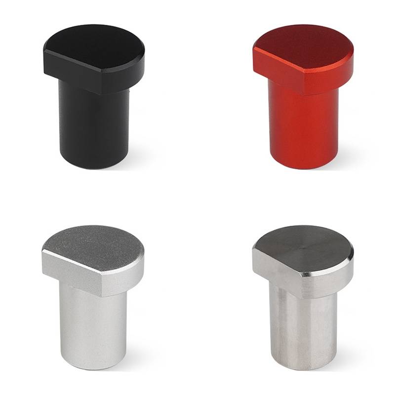 Dowel Table Clamp Quick Release Woodworking Table Limit Blocks, Style: 19mm Black Aluminum Alloy