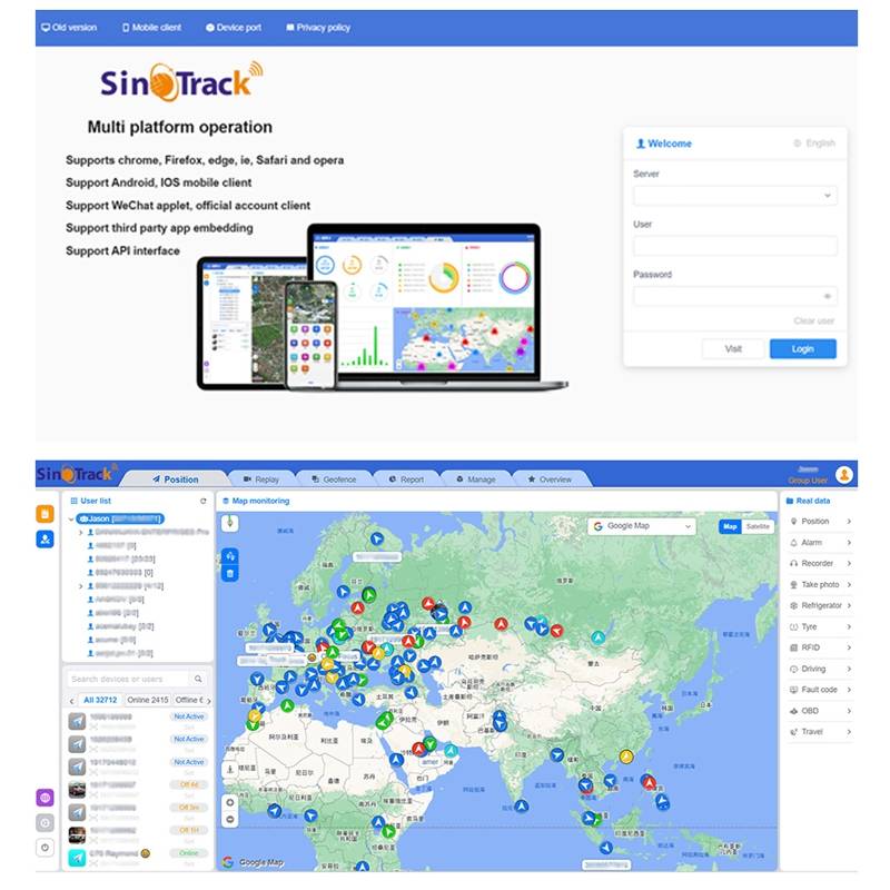 SinoTrack 4G+2G GPS Car Motorcycle Tracking Anti-theft Locator, Specifications: Standard