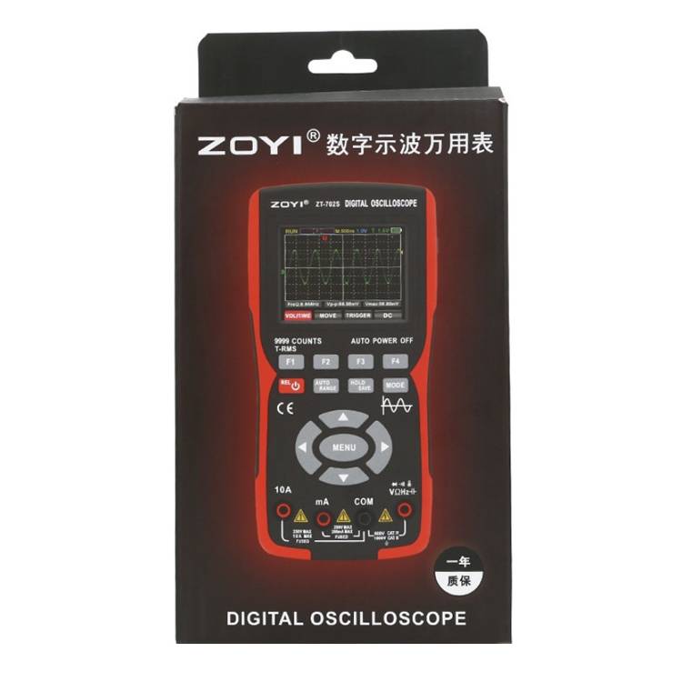 ZOYI Color Screen Multifunctional Handheld Digital Oscilloscope Multimeter(English)