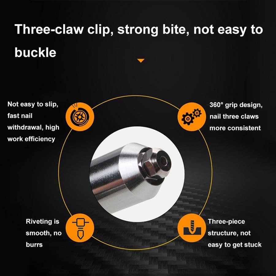 Electric Rivet Nut Machine Core Pulling Accessories Riveting Tools Cordless Rivet Drill Adapter(Boxe