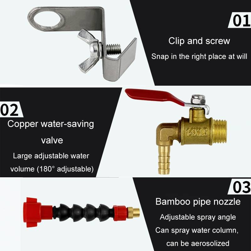Angle Grinder Marble Cutting Machine Water Filling / Spraying Device Cooling Dusting Dust Spray Nozz