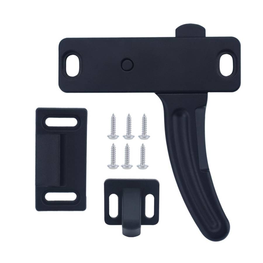 RV Screen Three-section Split Telescopic Rod L-shaped Replacement Handle, Specifications: Left Hand