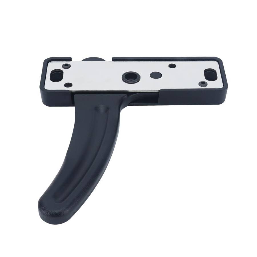 RV Screen Three-section Split Telescopic Rod L-shaped Replacement Handle, Specifications: Left Hand