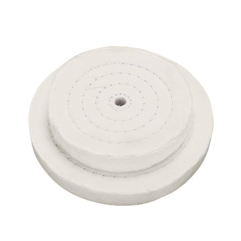 Angle Grinder Flat Polishing Cotton Cloth Wheel, Size: 8 Inch 70 Layers