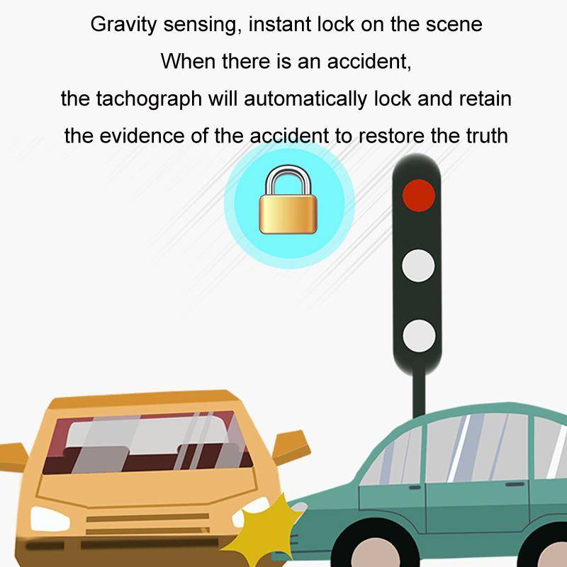 International Version AI Operation 4G Night Vision Remote Monitoring Driving Recorder(Front + Rear)