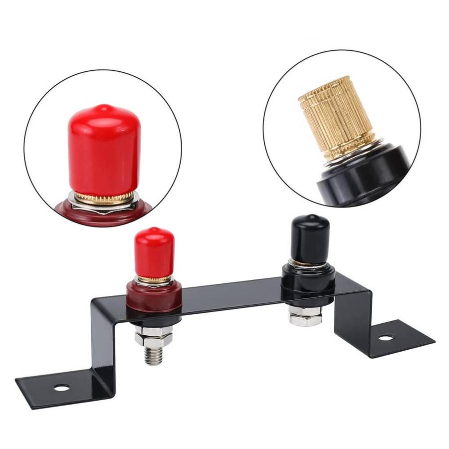 Battery Jump Starter Pure Copper Remote Battery Terminal Mounting Bracket, Specifications: 5AWG