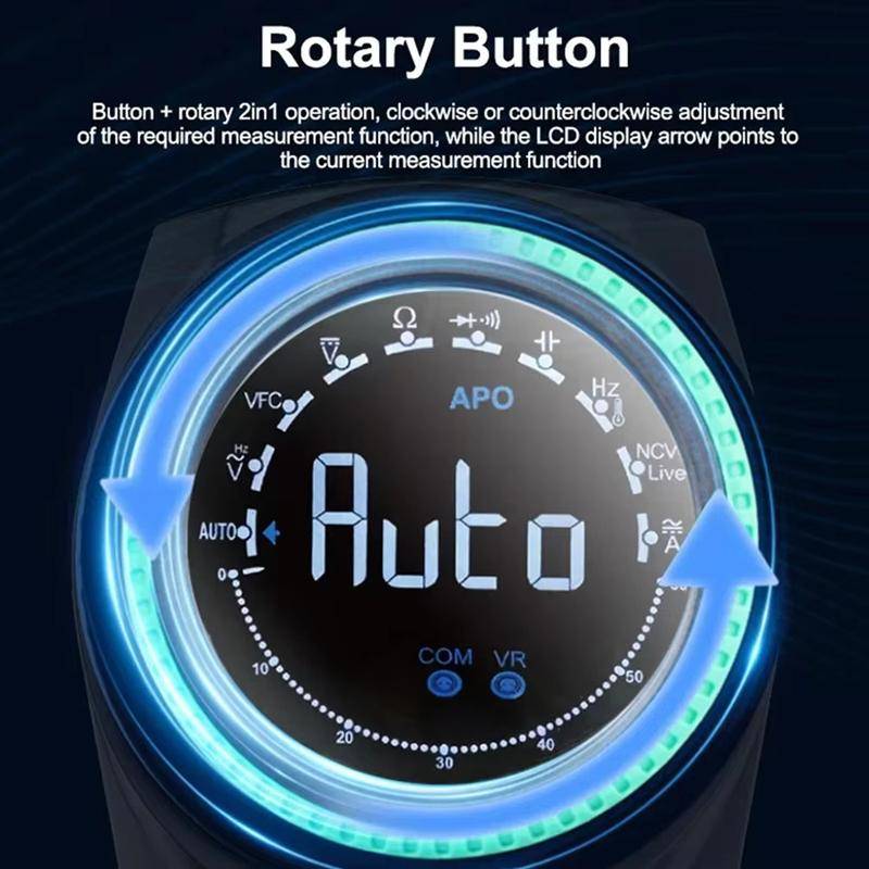 SUNSHINE DT-24R Rotary Auto Ranging Multimeter Voltage Resistance Measurement Buzzer