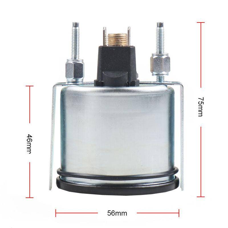 Car Modification Instrument Dual Scale Direct Sensor Oil Pressure Gauge