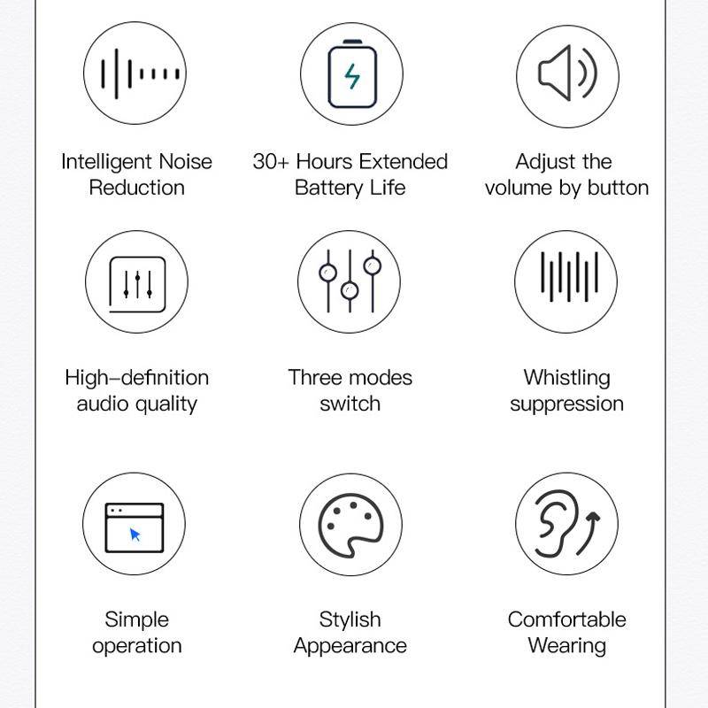 16-Channel Digital Hearing Aid Elderly Sound Amplifier With Digital Display Space Charging Box(Skin