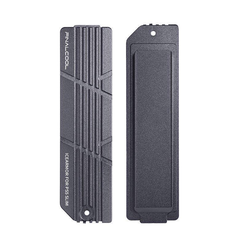 For PS5 Slim / Pro FinalCool M.2 2280 NVME SSD Radiator Integrated Aluminum Alloy Heatsink(Silver)