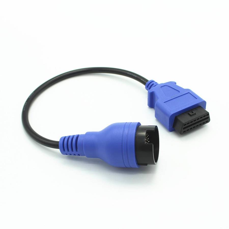 38-pin to OBD16-pin Truck Cable 38-pin OBD Adapter Cable Truck Diagnostic Connector