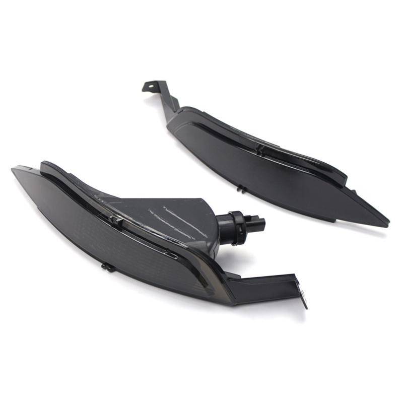 For Ford Fiesta 2009-2015 Hatchback Rear Bumper Fog Lights Tail Lamp Reflector OE 8A6115500AB, Style