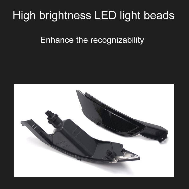 For Ford Fiesta 2009-2015 Hatchback Rear Bumper Fog Lights Tail Lamp Reflector OE 8A6115500AB, Style