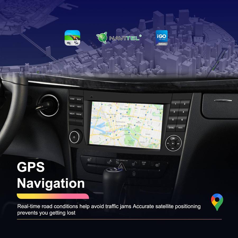 7 inch Horizontal Screen 2+64G Bluetooth Car Player Carplay Car Center Control Integrated Machine Fo