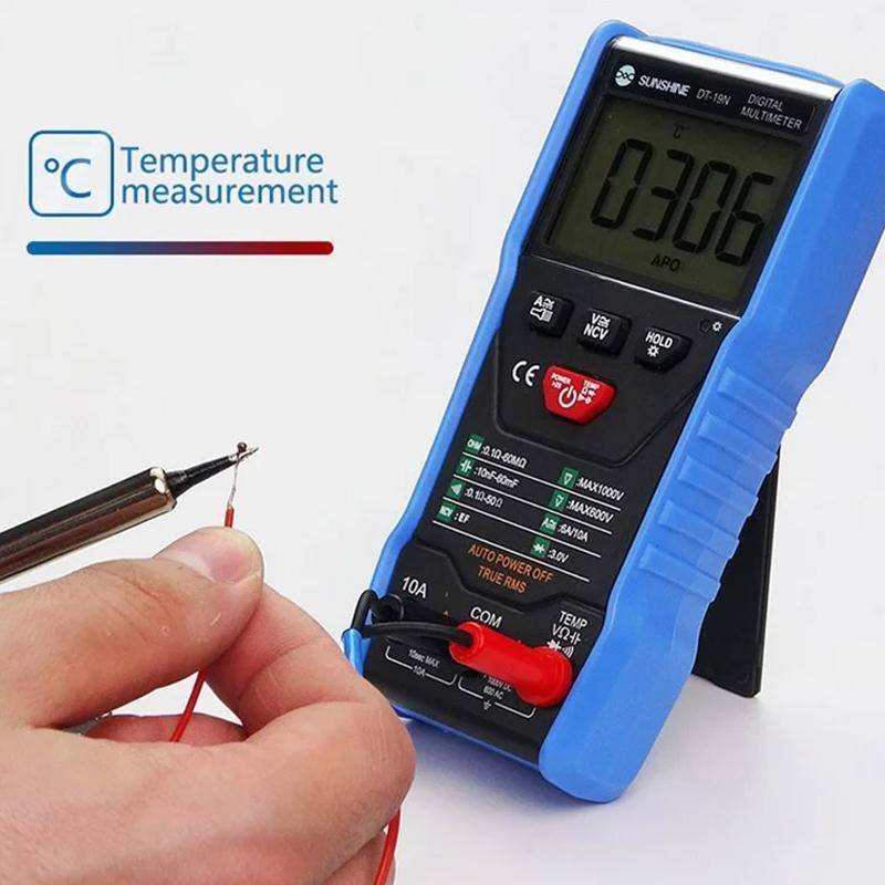 SUNSHINE DT-19N Mini Smart Digital Multimeter With LCD Display Repair Tool Tester