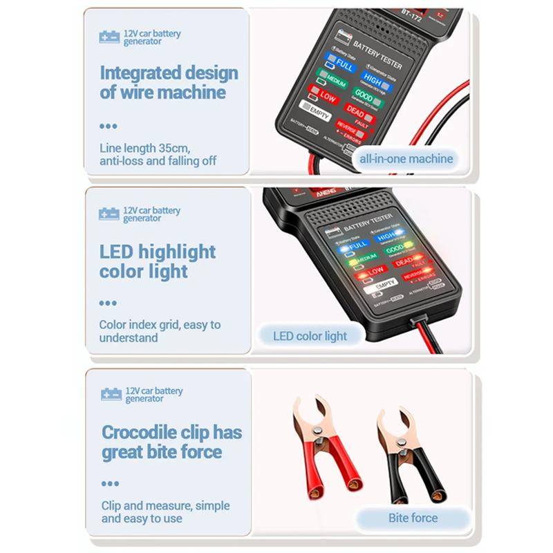 ANENG High-Precision Automobile Battery Tester(BT172)