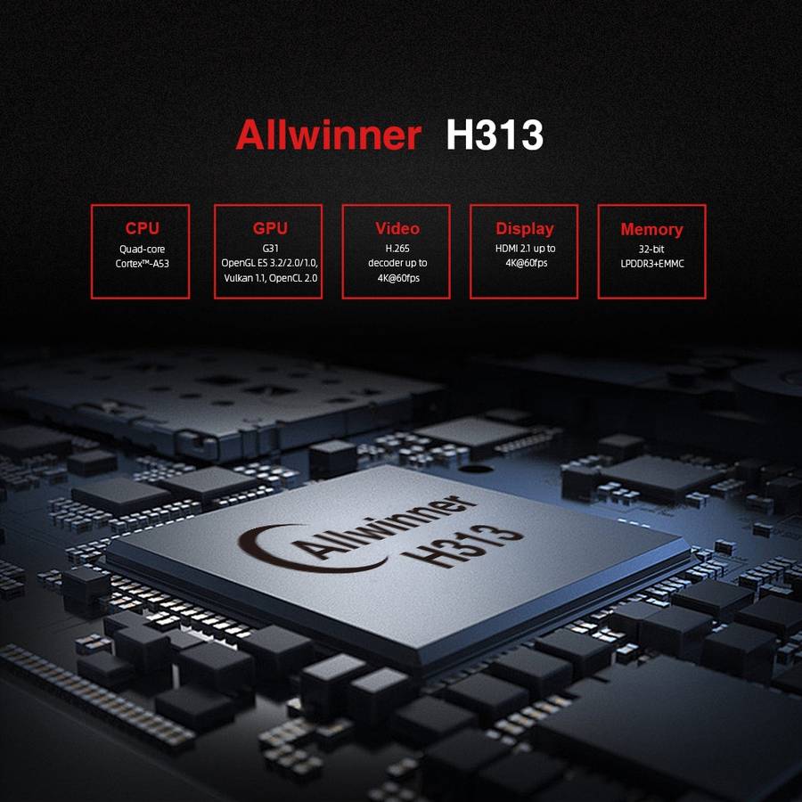 X96 S400 Android 10.0 Mini TV Stick, Allwinner H313 Quad Core ARM Cortex A53, 2GB + 16GB, Support