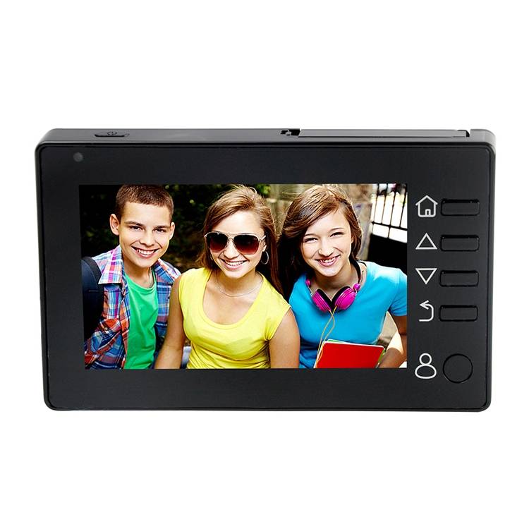 M4300D 4.3 inch TFT Color Display Screen 3.0MP Security Camera Video Smart Doorbell, Support TF Car